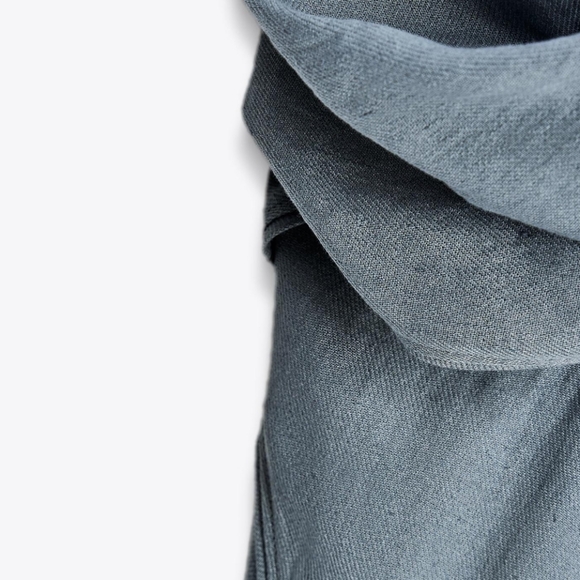 Zara Linen Draped Dress - Picture 6 of 6